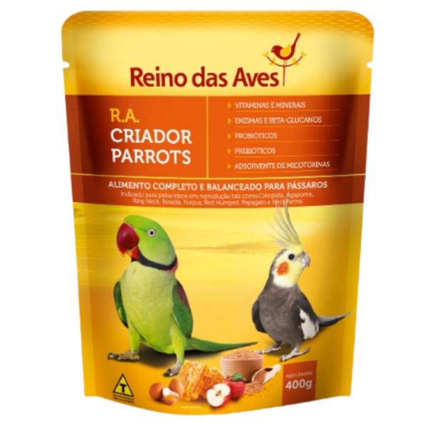 Imagem de Farinhada R.a Criador Parrots 400g - Reino Das Aves