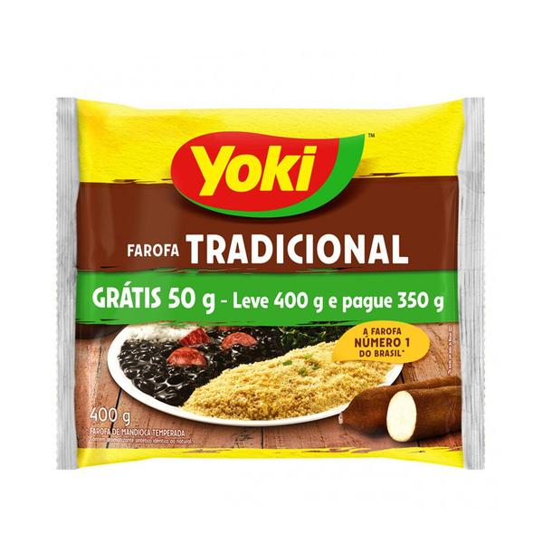 Imagem de Farofa de Mandioca Temperada Tradicional Yoki 400g