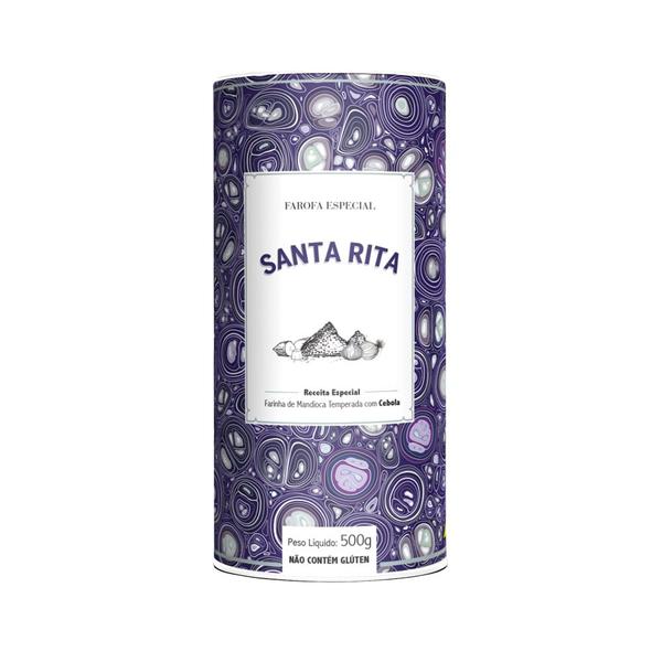 Imagem de Farofa Especial Santa Rita - Quarteto de Latas 500g