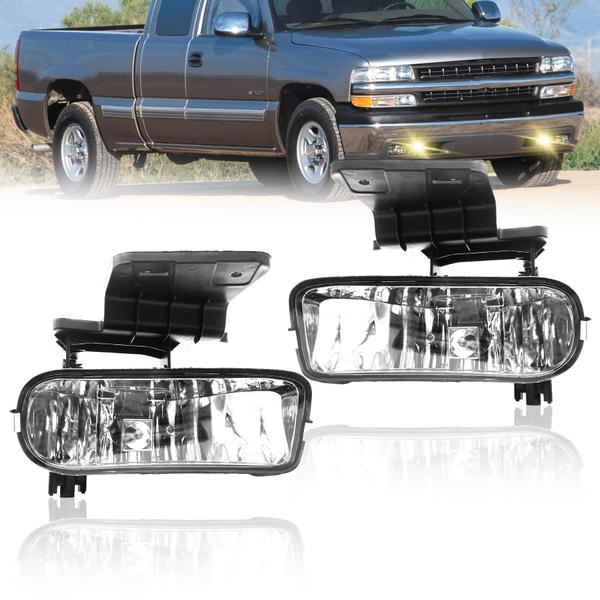 Imagem de Faróis de neblina Shocklight para Chevy Silverado 1500 2500 99-02