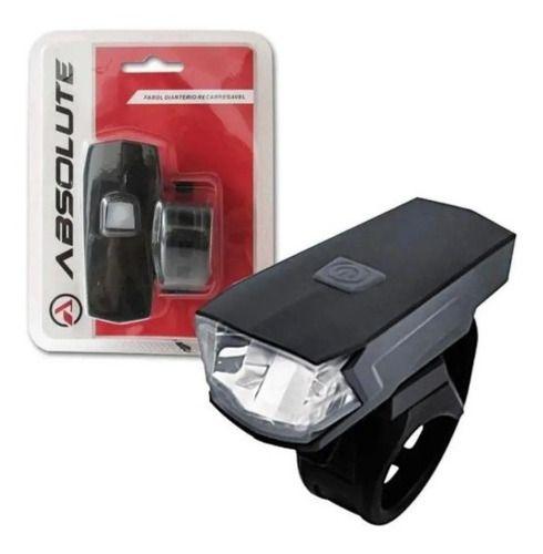 Imagem de Farol Absolute Jy-7059 Preto 1 Led 7 Horas Prova De Chuva