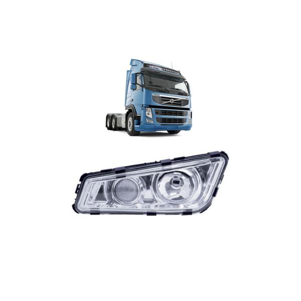 Imagem de Farol Auxiliar Caminhão Volvo Fh13 2010 2011 2012 13 14 Lado Direito