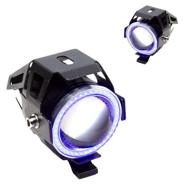 Imagem de Farol Auxiliar De Led U7 Com Suporte Day Ligth Azul Kga