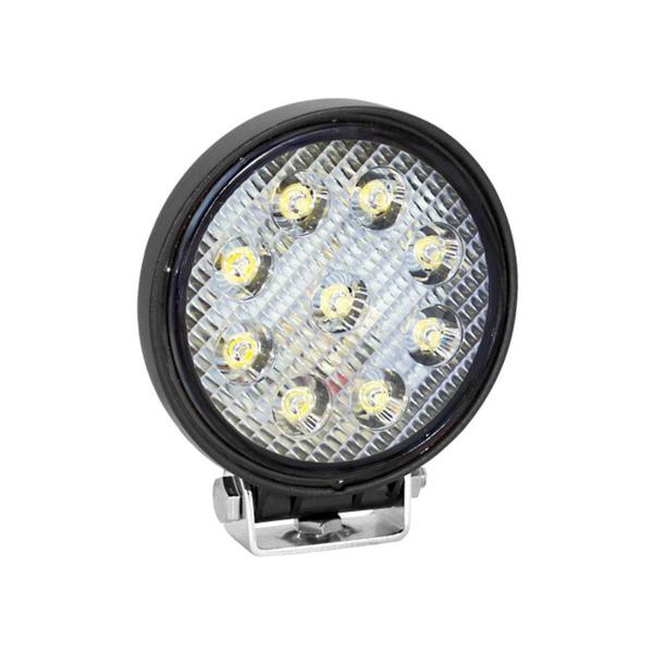 Imagem de Farol auxiliar led bivolt alto desempenho selado 4pol redondo