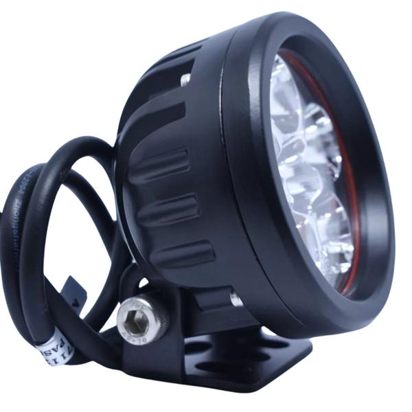 Imagem de Farol Auxiliar LED ValueFit Hella 6 LED's 12V 24V 18W 1000LM Longo Alcance Moto