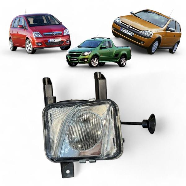 Imagem de Farol Auxiliar Milha Corsa Montana Meriva 2002 a 2007 Direit