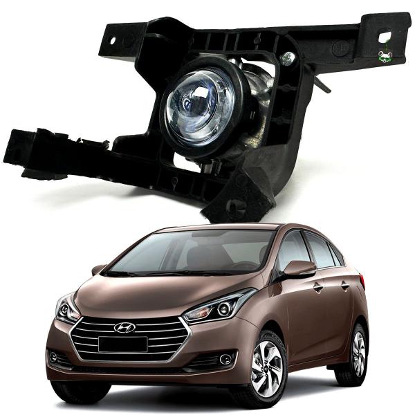 Imagem de Farol Auxiliar Milha Hyundai Hb20 2016 2017 2018 2019