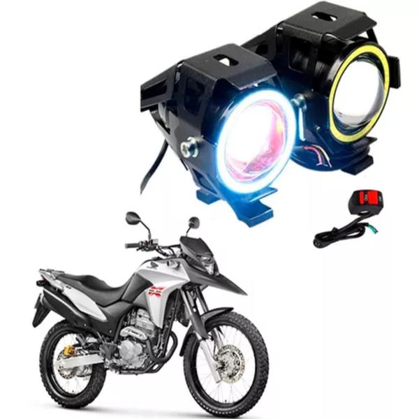 Imagem de Farol Auxiliar Para Moto U7 Mini