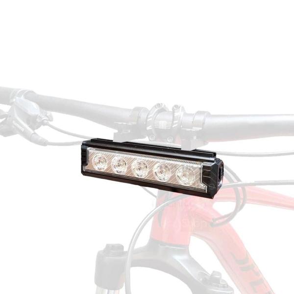 Imagem de Farol Bike 5 Leds Com 20.000 Lumen Forte 10.000Mah Bicicleta