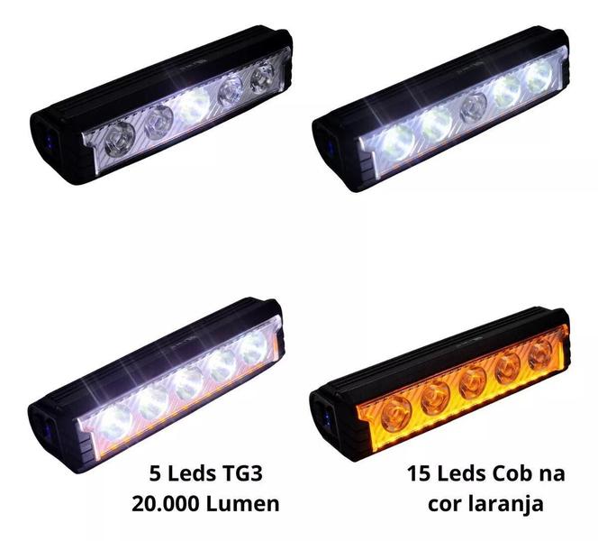 Imagem de Farol Bike 5 Leds Com 20.000 Lumen Forte 10.000Mah Bicicleta