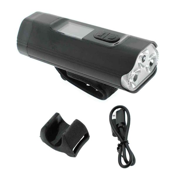 Imagem de Farol Bike Recarregável Absolute Prime 1600 C/ Função Power Bank