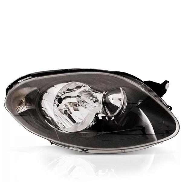 Imagem de Farol Black Fiat Palio 2012 2013 2014 2015 12 13 14 15