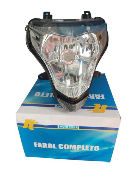 Imagem de Farol Bloco Óptico Honda Hornet Cb 600 12-13 Transparente