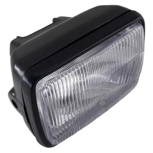 Imagem de Farol Bloco Óptico Moto Cg 125 Today 125 Titan Até 1999 Aro Brilhante