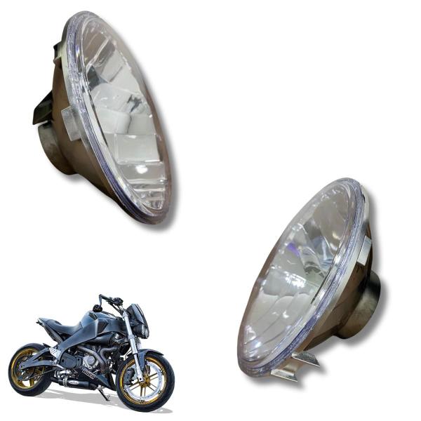 Imagem de Farol Bloco Optico Yamaha Ybr Factor Até 2013  Alta Qualidade E Desempenho Moto