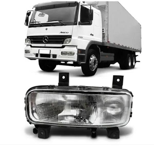 Imagem de Farol Caminhao MB Atego 2007 2008 Esq Orgus - 9738200521