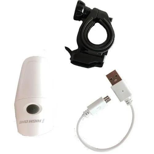 Imagem de Farol de Bicicleta LED Plast. 1WATT Com Cabo USB