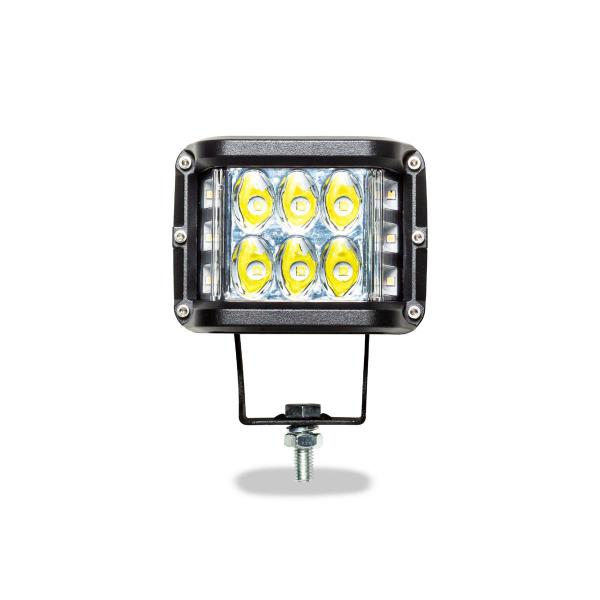 Imagem de Farol de Milha 12 LEDs Dupla Função LEDs Strobe Laterais Premium