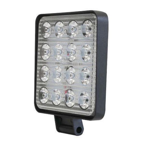 Imagem de Farol de Milha 16 Leds Quadrado 11.2w Universal 6000K 12v 24v Tiger Auto tg 0802033