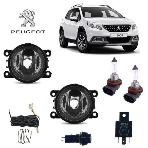 Imagem de Farol de Milha Importado Peugeot 2008 2018 H11 Kit