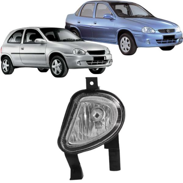 Imagem de Farol de Milha LE Corsa 2000 2001 2002 Classic 2003 a 2010