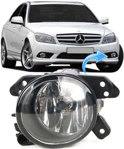 Imagem de Farol de Milha Mercedes C180 C200 C280 de 2007 À 2011 - Ld Esquerdo