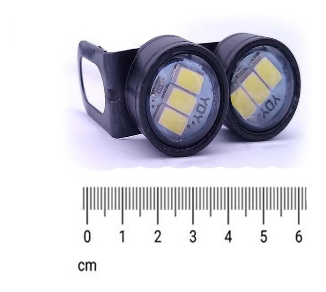 Imagem de Farol De Milha Mini Strong Led Motocicleta Branco Universal