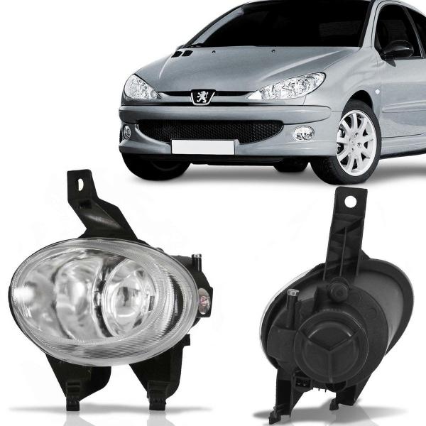 Imagem de Farol De Milha Peugeot 206 04 05 06 07 08 09 10 Bocao