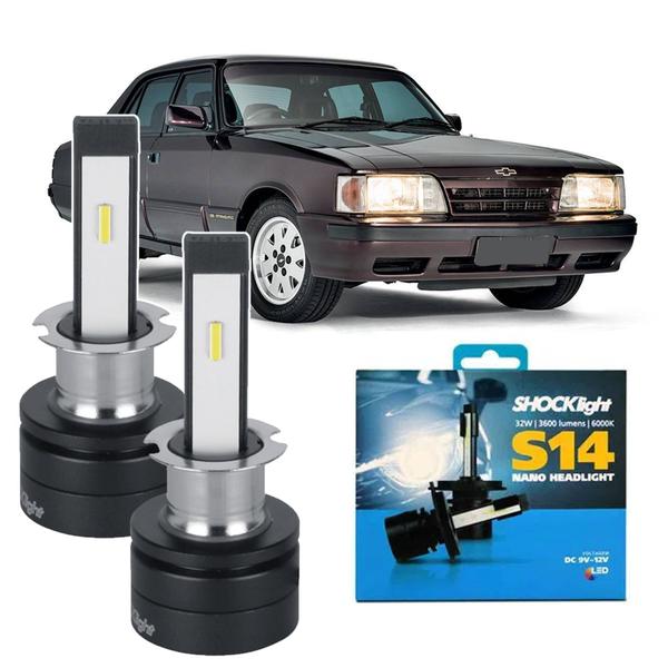 Imagem de Farol de Milha Super Led Nano S14 6K GM Opala/Caravan