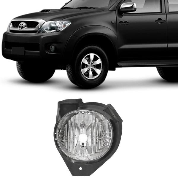 Imagem de Farol de Milha Toyota Hilux 2009 a 2011 Com Soquete HB4 Orgus FT503