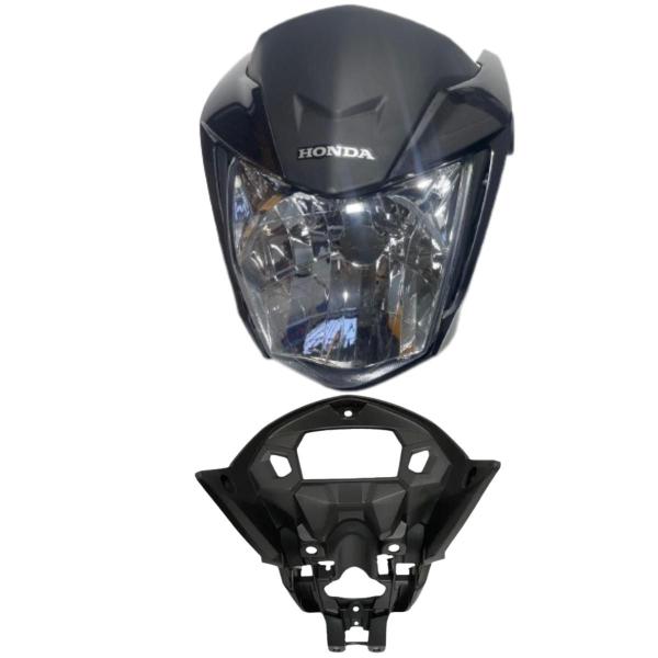 Imagem de Farol Frontal Frente Cg Titan 160 modelo 2022 / 2024 Com Aranha