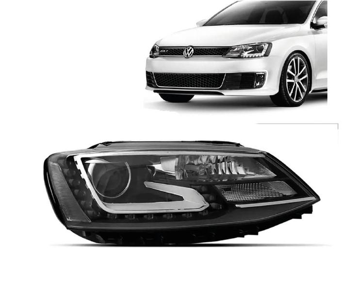 Imagem de Farol Jetta 2015 Com Led Lado Direito Import