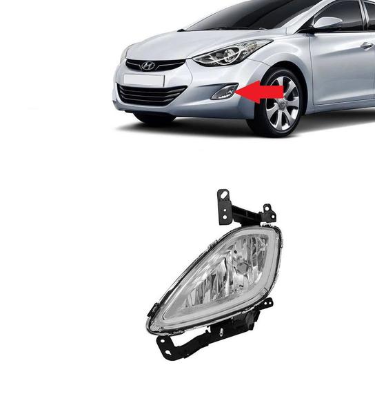 Imagem de Farol Milha Auxiliar Neblina Elantra 2011 2012 2013