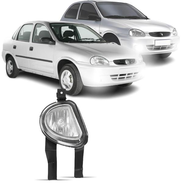 Imagem de Farol Milha Corsa 2000 2001 2002 Classic 2003 Á 2009 Direito 