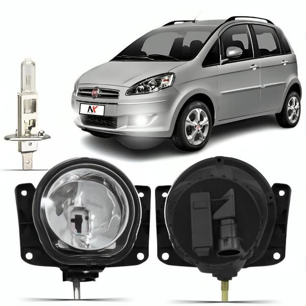 Imagem de Farol Milha Fiat Idea 2011 2012 13 2014 2015 2016 + Lampada