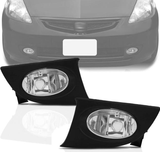 Imagem de Farol Milha Honda Fit 2003 2004 2005 2006 2007 2008