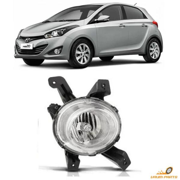 Imagem de Farol Milha Hyundai Hb20 Hb20s 2012 2013 2014 2015