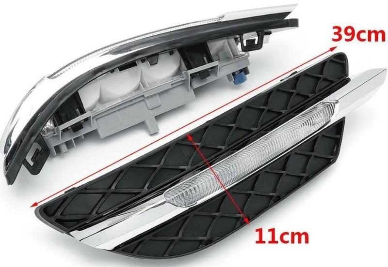 Imagem de Farol Milha Led Mercedes W204 C180 C200 C250 C300 C350 de 2011 À 2014 - Ld Esquerdo