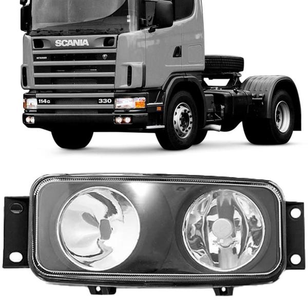 Imagem de Farol Milha Scania R124 2003 A 2009 Neblina Duplo Passageiro