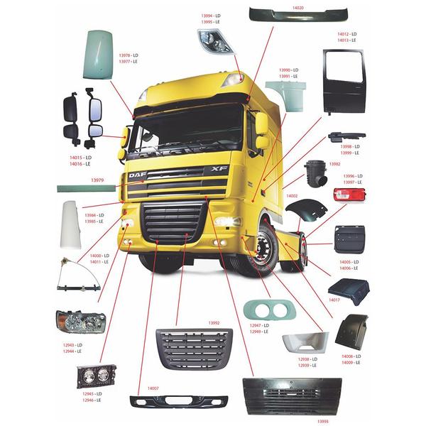 Imagem de Farol Principal DAF XF 105 LD - 1699301