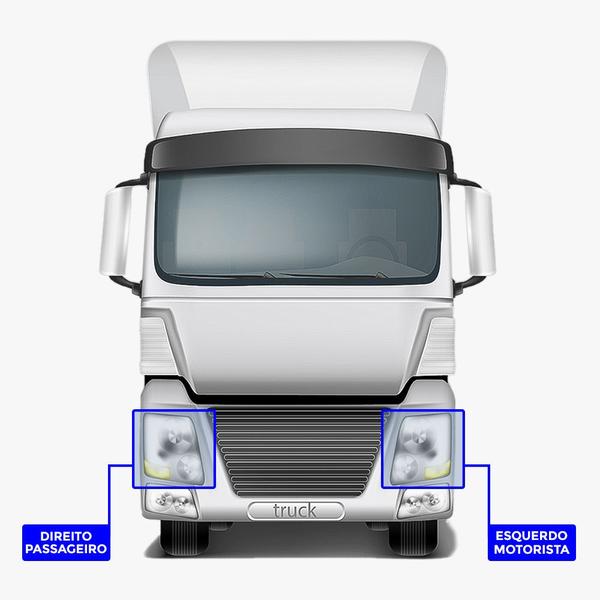 Farol Principal Vw 8.150 Delivery Após 2006 LE Nino F-209 - Nino Faróis Imagem de Farol Principal Vw 8.150 Delivery Após 2006 LE Nino F-209