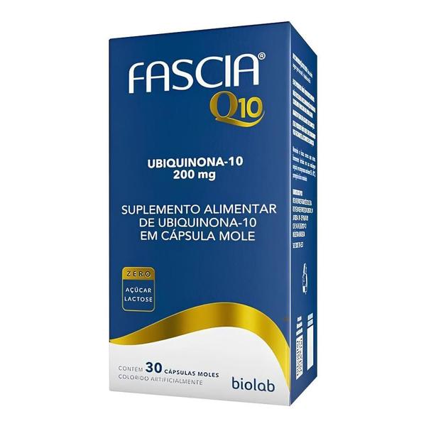 Imagem de Fascia q10 200mg com 30 cápsulas moles