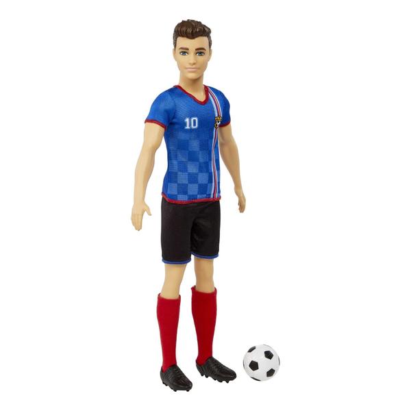 Imagem de Fashion Doll Barbie Careers Ken Soccer Player com acessório