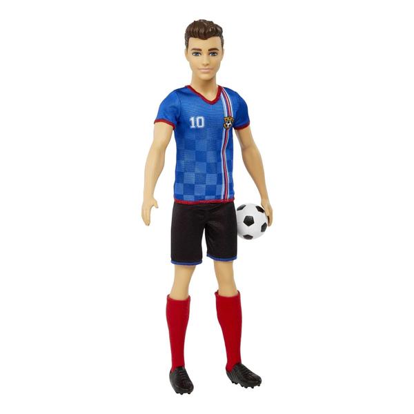 Imagem de Fashion Doll Barbie Careers Ken Soccer Player com acessório