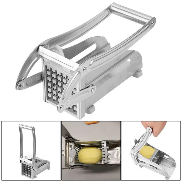 Imagem de Fatiador Batata Palito Legumes e Verduras Aço Inox Manual