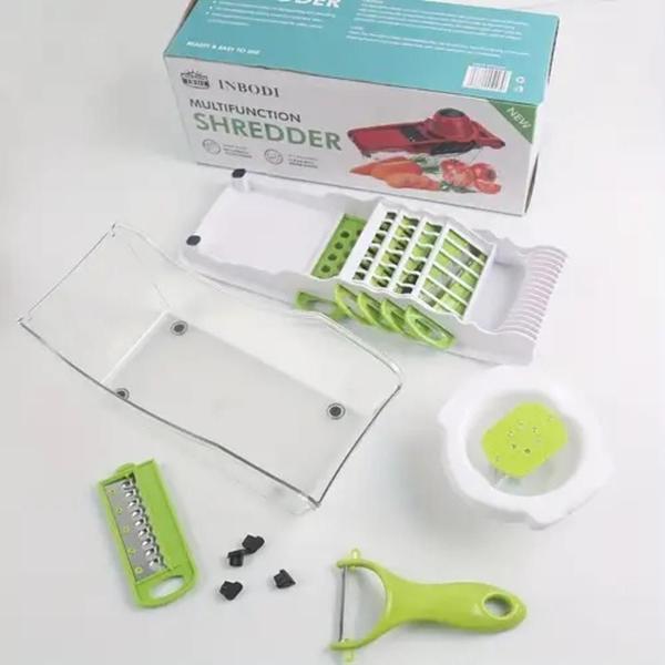 Imagem de Fatiador Cortador De Legumes 6 Em 1 Mandoline Slicer Nicer