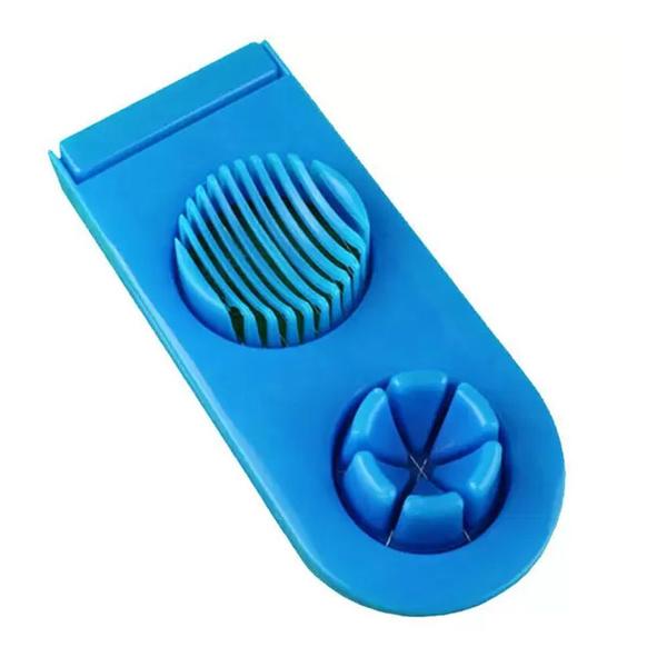 Imagem de Fatiador Cortador de Ovos Frutas Legumes Fio Inox Egg Slicer