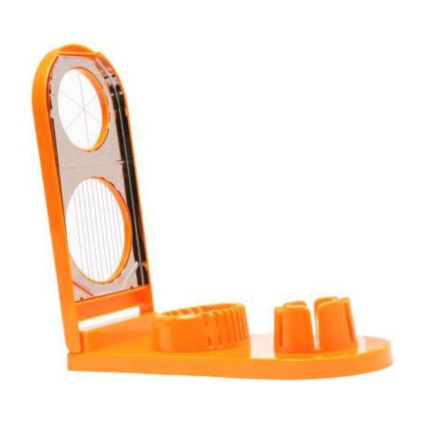 Imagem de Fatiador Cortador de Ovos Frutas Legumes Fio Inox Egg Slicer