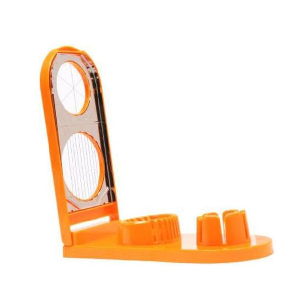 Imagem de Fatiador Cortador de Ovos Frutas Legumes Fio Inox Egg Slicer