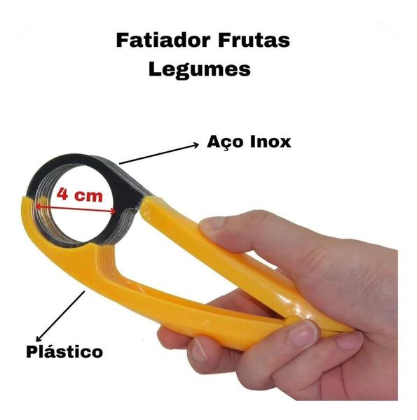 Imagem de Fatiador Cortador Em Inox De Banana Chips Legumes E Frutas - Y888